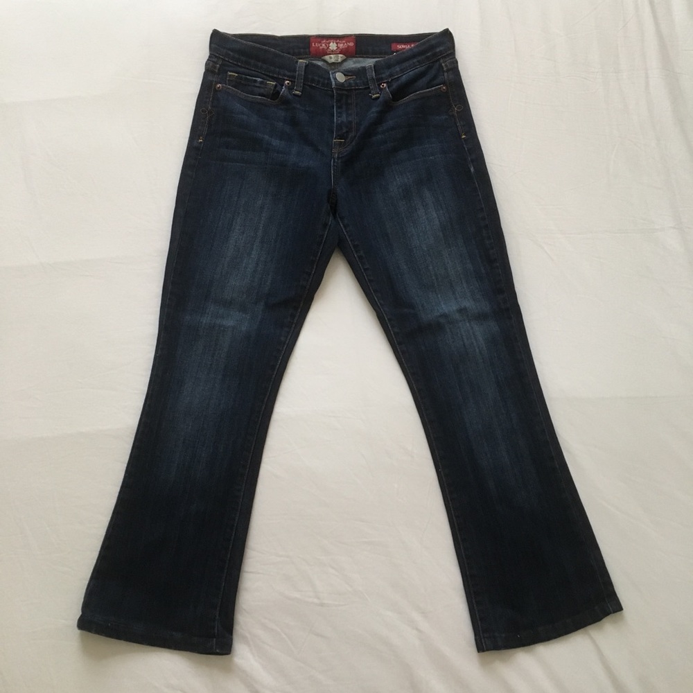 Lucky Brand Dark Wash Sophia Bootcut Jeans